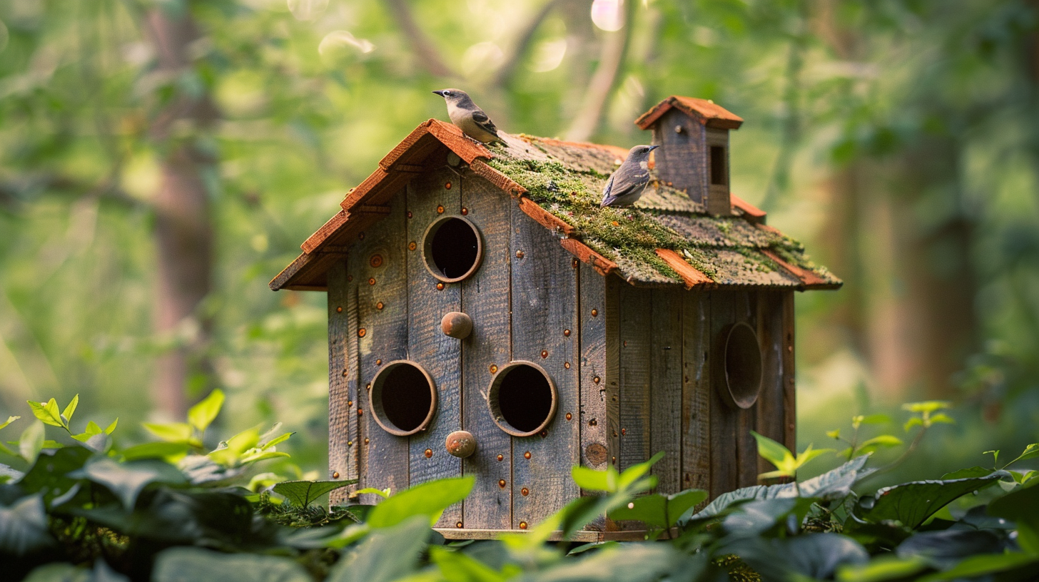 Activité Fabrication de Nichoirs à Oiseaux - Association BONHEUR apiculture